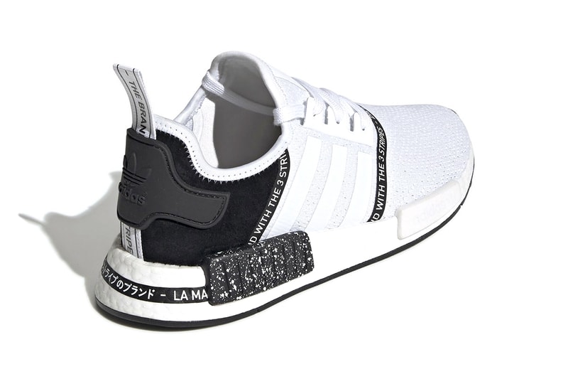adidas Originals NMD R1 "Speckle Pack" Boost Soft Mesh Suede Printed Sole Unit Runner White Red Black SS19 Spring Summer 2019 Footwear Releaser Sneaker Drop Date Information How To Buy Where To Cop