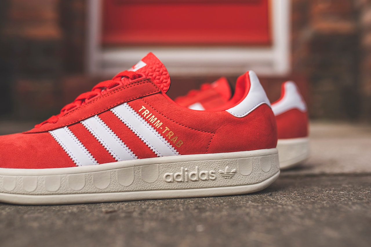 adidas Trimm Trab Red/Blue Sneaker Info Shoes Trainers Kicks Footwear Cop Purchase Buy First Closer Look Merseyside Liverpool Everton Football Casual Archive Robert Wade Smith