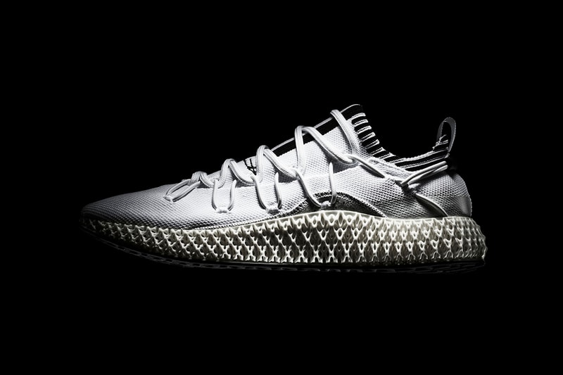 adidas Y-3 RUNNER 4D II Technology Continental Sole Sneaker Release Information Drop Date Bone White Midsole White Knit Upper Yohji Yamamoto 3 Stripes