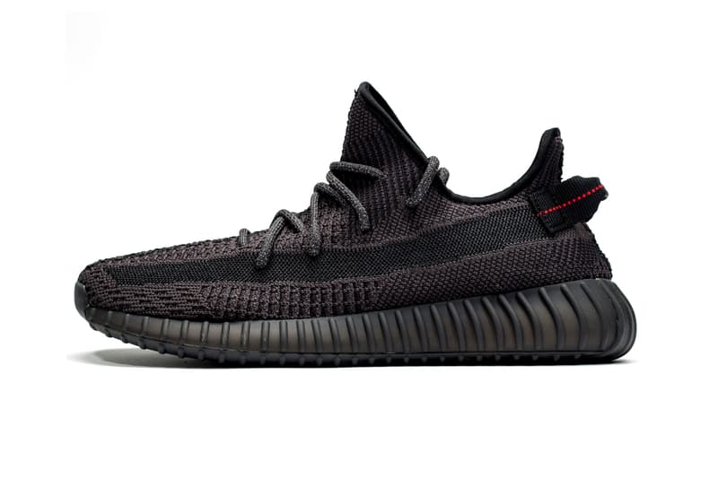 All-Black adidas YEEZY Boost 350 V2 First Look kanye west three stripes release date june