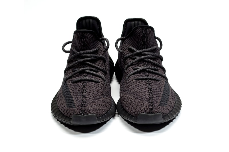 All-Black adidas YEEZY Boost 350 V2 First Look kanye west three stripes release date june