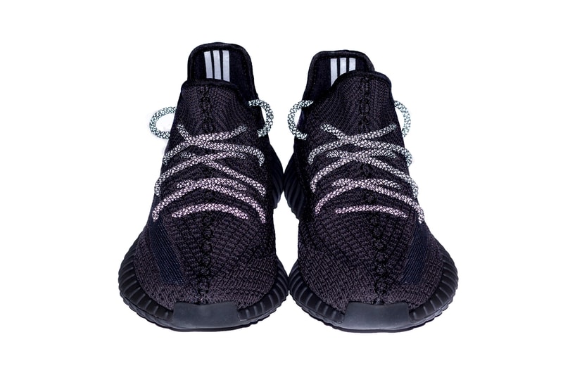 All-Black adidas YEEZY Boost 350 V2 First Look kanye west three stripes release date june