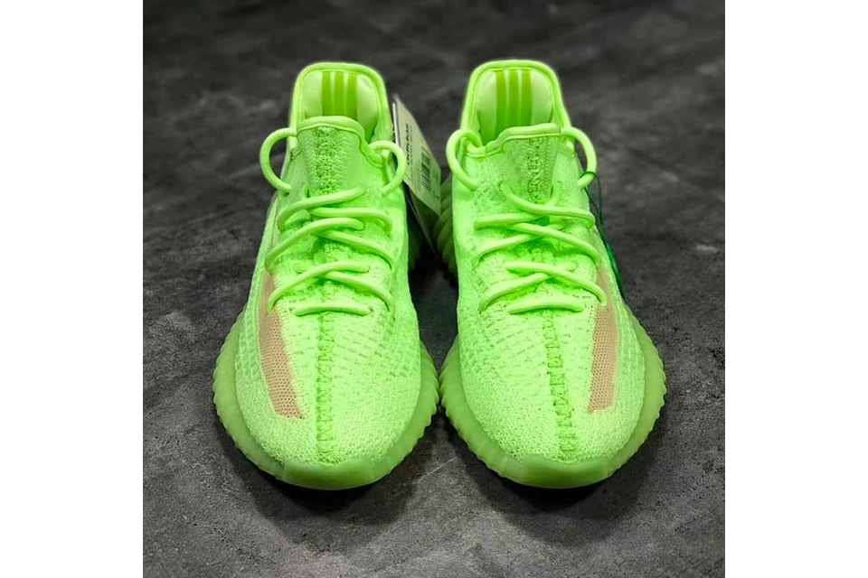 Shoes, Yeezy Glow Lime Green