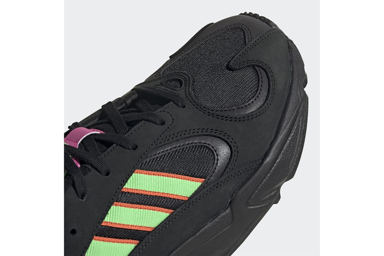 adidas yung 1 black neon