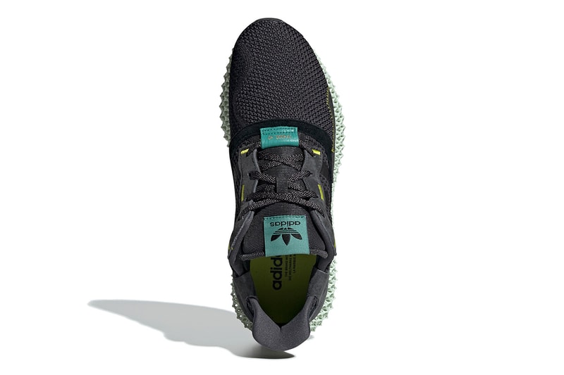 adidas Performance ZX 4000 4D Carbon Semi Solar Yellow Release Date Drop Information How To Cop Where To Buy Sneakersnstuff Footpatrol End Technology Shoe Footwear Sneaker Runner Retro Inspired 2019 April 