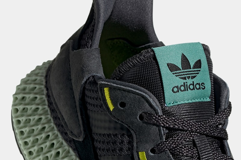 adidas Performance ZX 4000 4D Carbon Semi Solar Yellow Release Date Drop Information How To Cop Where To Buy Sneakersnstuff Footpatrol End Technology Shoe Footwear Sneaker Runner Retro Inspired 2019 April 