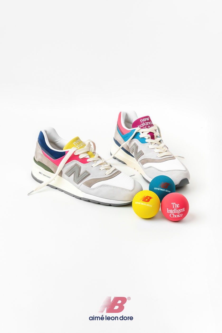 Aimé Leon Dore x New Balance 997 Collaboration Release sneaker shoe drop info buy colorway spring summer 2019 april 12 ss19