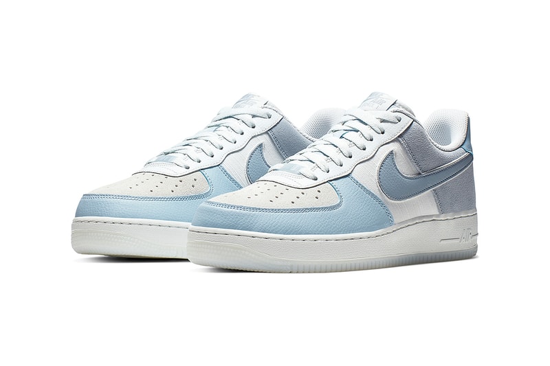 Nike Air Force 1 '07 LV8 2 Black/Blue/Beige Release info drop date Color: Atmosphere Grey/Vast Grey-Thunder Grey Style Code: AO2425-001 Color: Desert Ore/Light Cream/Pale Ivory/Sail Style Code: AO2425-200 Color: Light Armory Blue/Obsidian Mist-Off White Style Code: AO2425-400