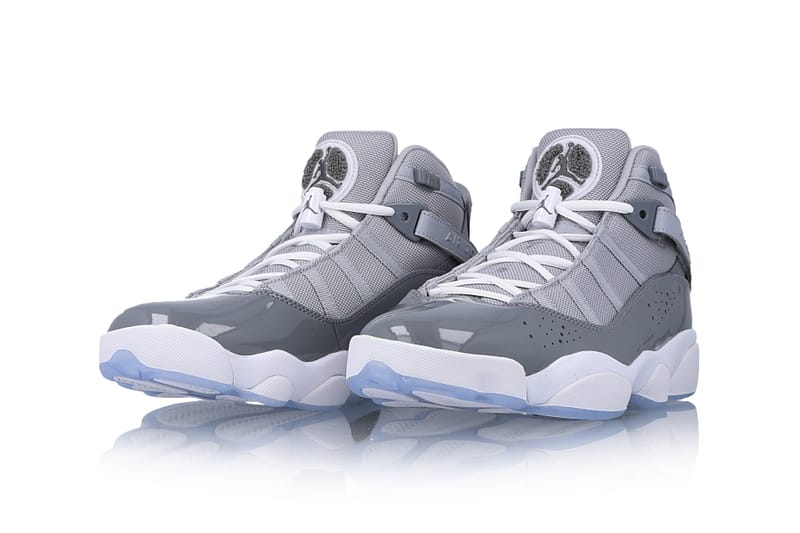 grey six rings jordans