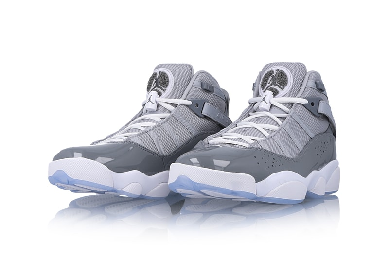 Air Jordan 6 Rings 'Cool Grey' Sneaker Info Release Details Sneakers Trainers Kicks Footwear Cop Purchase Buy AJ 6 7 8 11 12 13 14 Combination Hybrid 