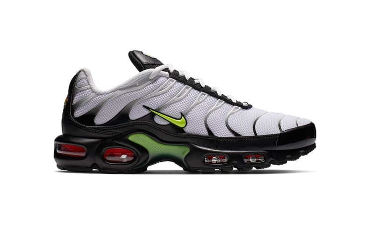 Nike Also Reworks The Air Max Plus With "Volt/Bright Crimson/Black" Colorway