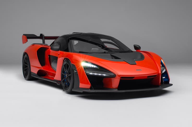 Amalgam McLaren Senna 1:8 Model Release Info car motorsport racing speed 