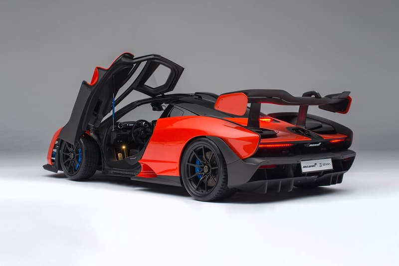 Amalgam McLaren Senna 1:8 Model Release Info car motorsport racing speed 