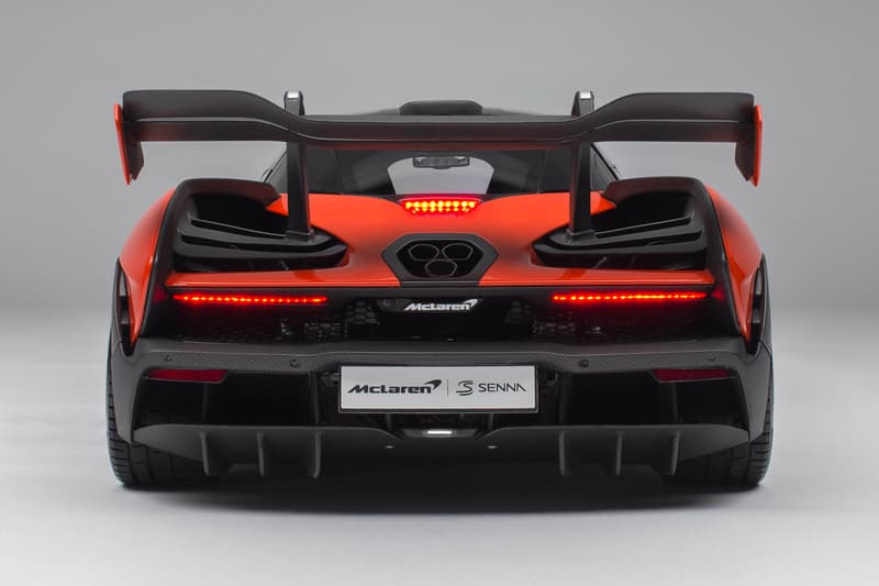 Amalgam McLaren Senna 1:8 Model Release Info car motorsport racing speed 