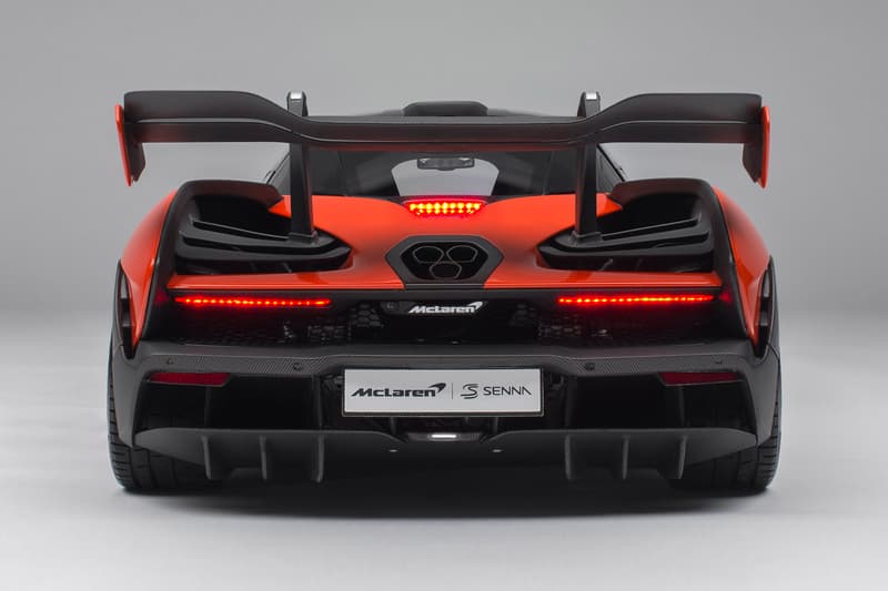 Amalgam McLaren Senna 1:8 Model Release Info car motorsport racing speed