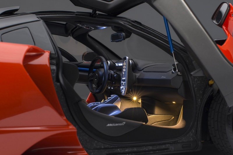 Amalgam McLaren Senna 1:8 Model Release Info car motorsport racing speed 