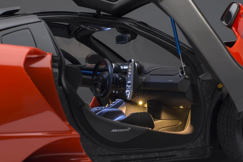 Amalgam McLaren Senna 1:8 Model Release Info car motorsport racing speed