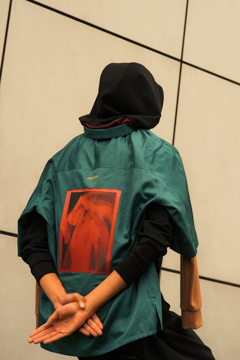 ARCHON Spring Summer 2019 SS19 Collection Lookbook Drop Release Information Alexander Bortz Pop Up Store Editorial Japan The Advent of a New Age Hoodies Tie Dye Sweatpants 