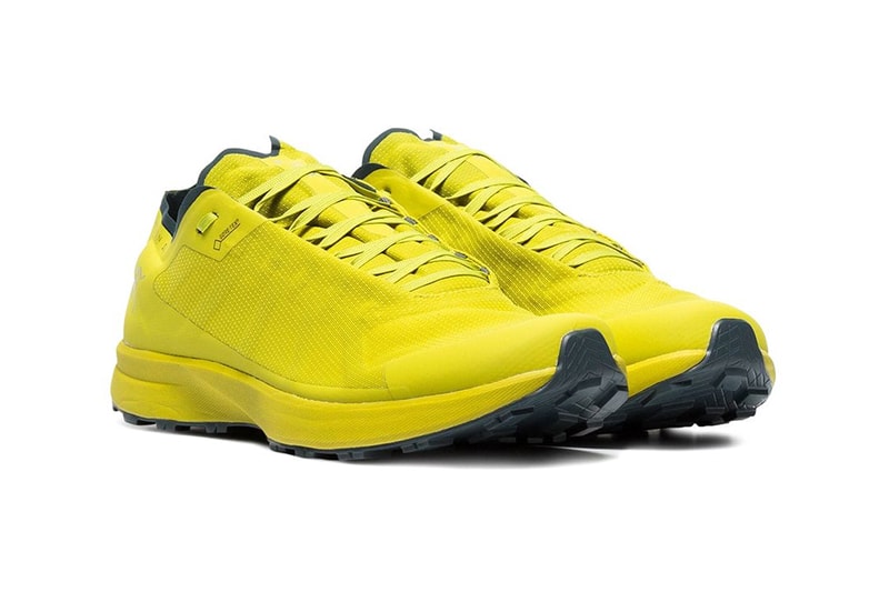 arcteryx arc teryx yellow norvan sl gtx gore tex sneakers shoes trainers 