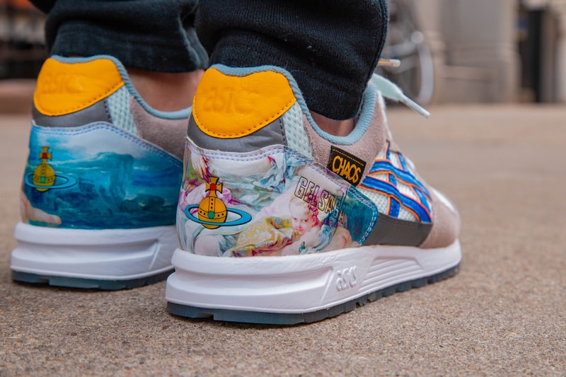 asics gel saga vivienne westwood art mythical sneakers shoes collaboration Renaissance art Japan