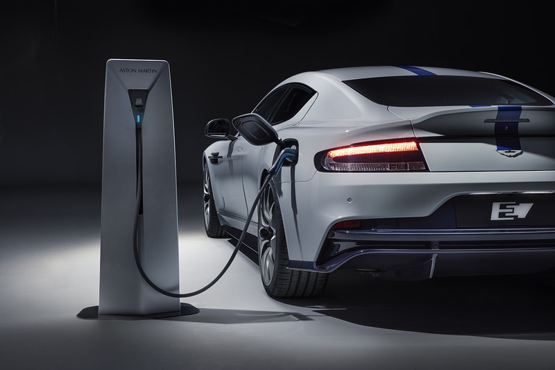 Aston Martin Rapide E Electric Supercar Four Door Saloon 2019 Redesign Engine Power Tesla Competitor Two e-motors 65kWh 700 lb-ft torque 604bhp 200 mile range