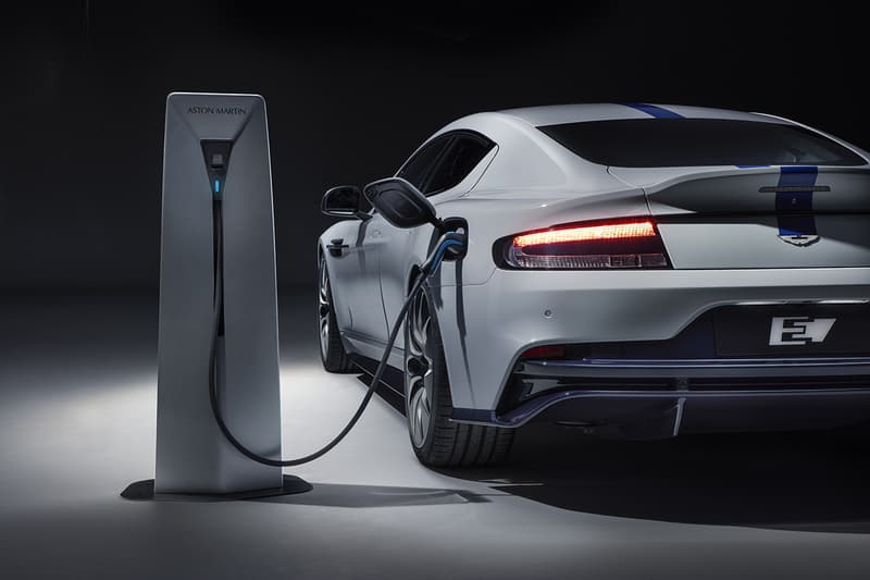 Aston Martin Rapide E Electric Supercar Four Door Saloon 2019 Redesign Engine Power Tesla Competitor Two e-motors 65kWh 700 lb-ft torque 604bhp 200 mile range