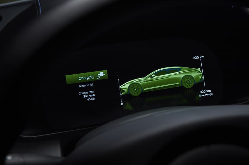 Aston Martin Rapide E Electric Supercar Four Door Saloon 2019 Redesign Engine Power Tesla Competitor Two e-motors 65kWh 700 lb-ft torque 604bhp 200 mile range