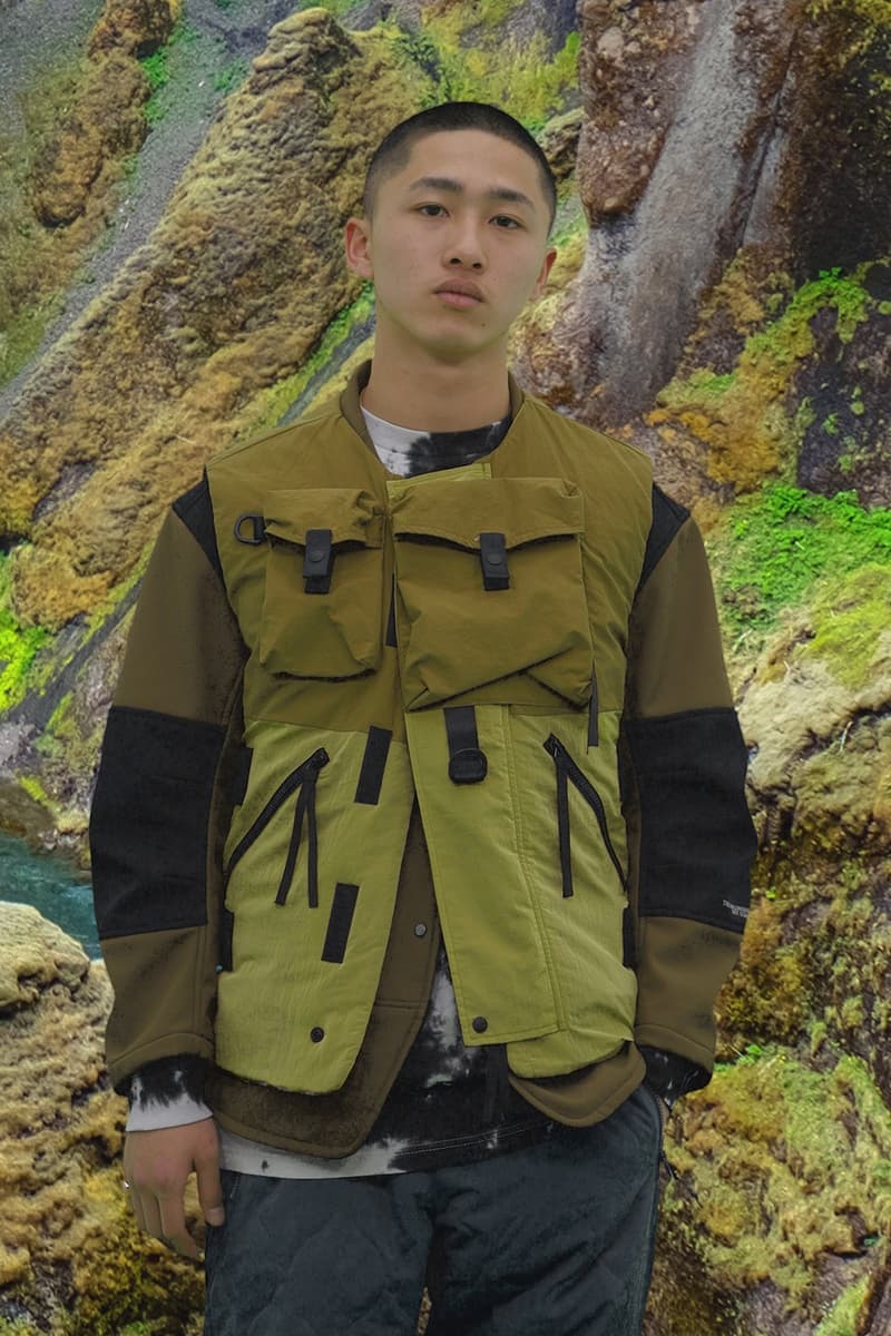 BAL Drops Post-War Avant-Garde Inspired Fall/Winter 2019 Lookbook Fashion Japanese Streetwear Jose Parla Nylon Metal Technology Moisture-Permeable Three-Layer Fabric Polyester Material Bonded Fleece Material With Enhanced Wind Resistance.