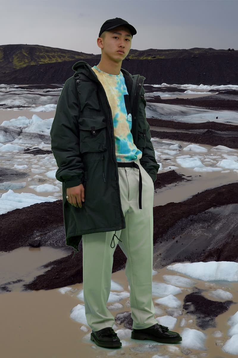 BAL Drops Post-War Avant-Garde Inspired Fall/Winter 2019 Lookbook Fashion Japanese Streetwear Jose Parla Nylon Metal Technology Moisture-Permeable Three-Layer Fabric Polyester Material Bonded Fleece Material With Enhanced Wind Resistance.