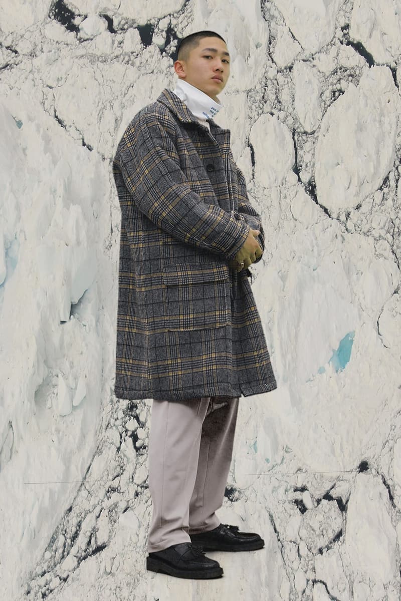 BAL Drops Post-War Avant-Garde Inspired Fall/Winter 2019 Lookbook Fashion Japanese Streetwear Jose Parla Nylon Metal Technology Moisture-Permeable Three-Layer Fabric Polyester Material Bonded Fleece Material With Enhanced Wind Resistance.