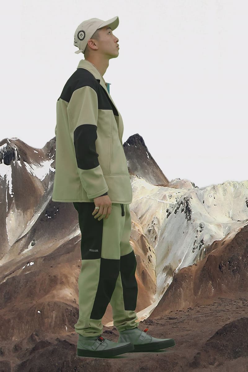 BAL Drops Post-War Avant-Garde Inspired Fall/Winter 2019 Lookbook Fashion Japanese Streetwear Jose Parla Nylon Metal Technology Moisture-Permeable Three-Layer Fabric Polyester Material Bonded Fleece Material With Enhanced Wind Resistance.