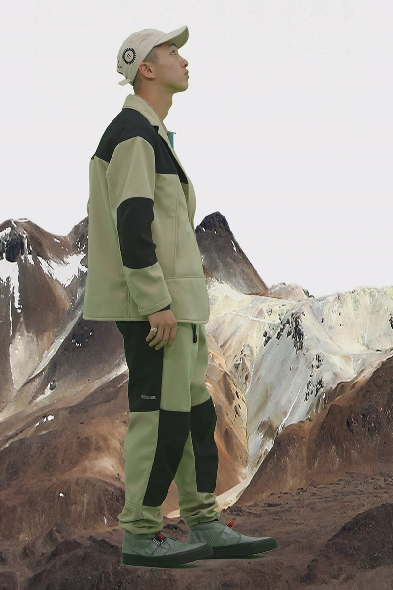 BAL Drops Post-War Avant-Garde Inspired Fall/Winter 2019 Lookbook Fashion Japanese Streetwear Jose Parla Nylon Metal Technology Moisture-Permeable Three-Layer Fabric Polyester Material Bonded Fleece Material With Enhanced Wind Resistance.