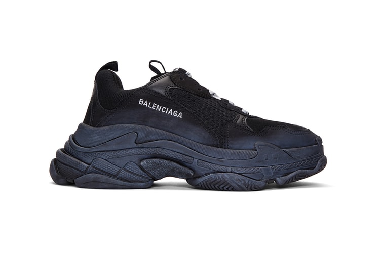 Balenciaga's Triple S Surfaces With Faux Distressing