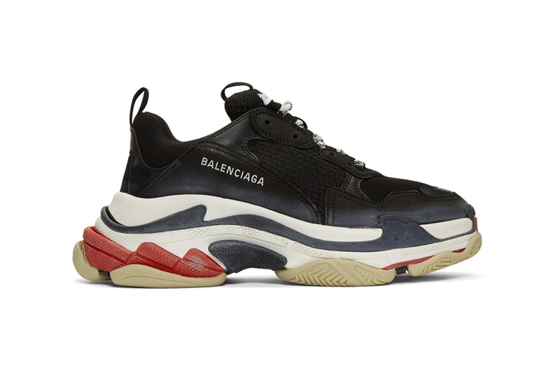 Balenciaga Triple S Smudged Colorways Info release date drop ss19 spring summer 2019 demna gvasalia black triple grey red beige