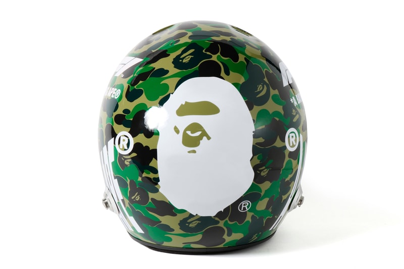 BAPE x F1 Jacket and Helmet Giveaway 1st camo formula 1 racing japan a bathing ape