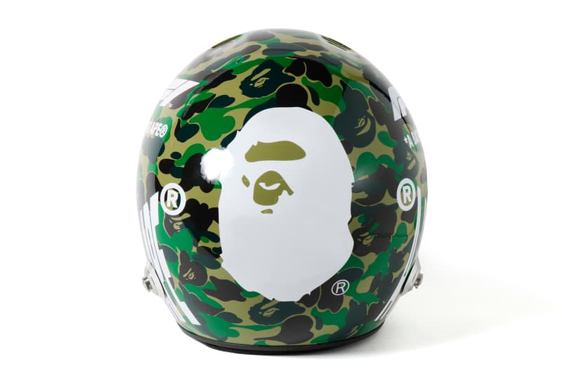 BAPE x F1 Jacket and Helmet Giveaway 1st camo formula 1 racing japan a bathing ape