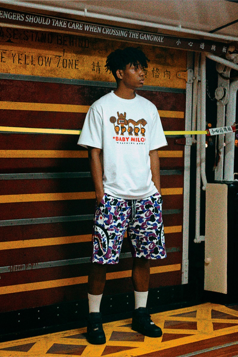 BAPE Hong Kong 13th Anniversary Capsule a bathing ape lookbooks baby milo china porter bags accessories 