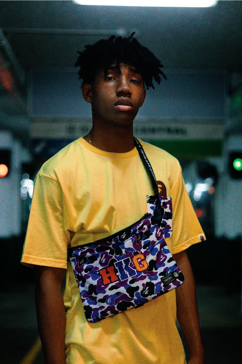 BAPE Hong Kong 13th Anniversary Capsule a bathing ape lookbooks baby milo china porter bags accessories