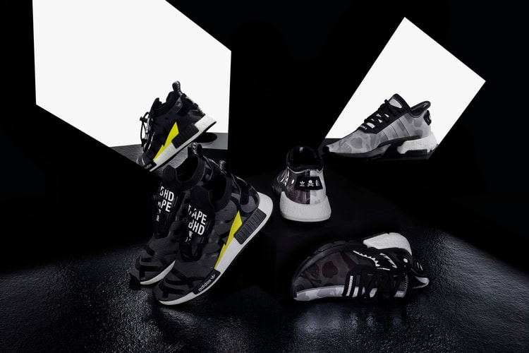 BAPE x NEIGHBORHOOD x adidas Originals “NHBAPE® POD S-3.1” and NMD STLT Get Wider Release