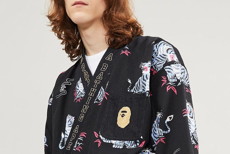 bape kimono shirt