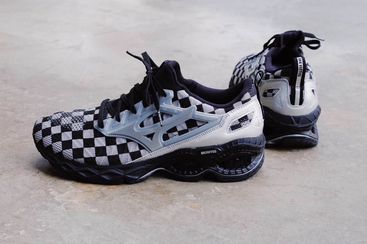 BEAMS & Mizuno's KAZOKU Project To Drop "WAVE CREATION WAVE KNIT" Sneaker