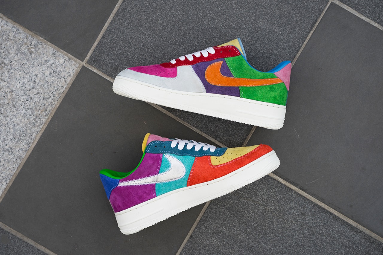Bespokeind Nike Air Force 1 'What The Swoosh' | Hypebeast