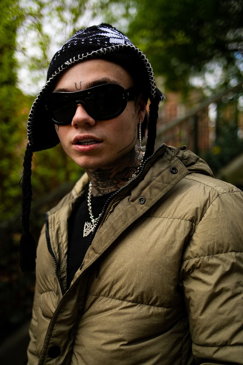 Bexey London Street Style Shoreditch East Streetsnaps BexeySwan Lil Peep Music Musical Artist Rapper Singer CUTTHROAT SMILE GO GETTA @bexeyswan