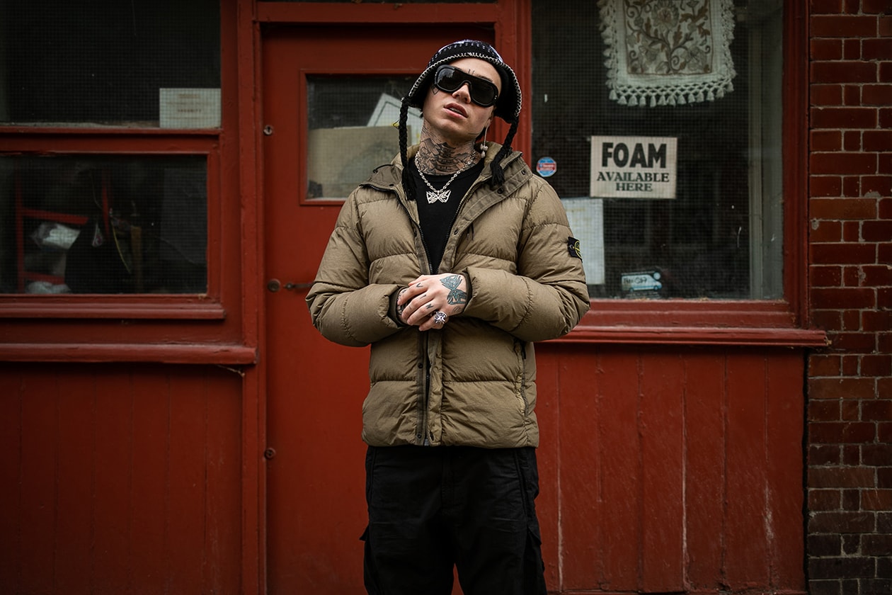 Bexey London Street Style Shoreditch East Streetsnaps BexeySwan Lil Peep Music Musical Artist Rapper Singer CUTTHROAT SMILE GO GETTA @bexeyswan