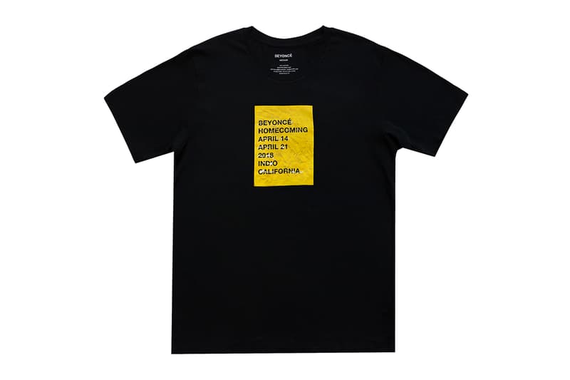 Beyoncé Drops 'Homecoming' Merchandise With Live Album tee shirt hoodie logo branding beychella release date drop info buy store official