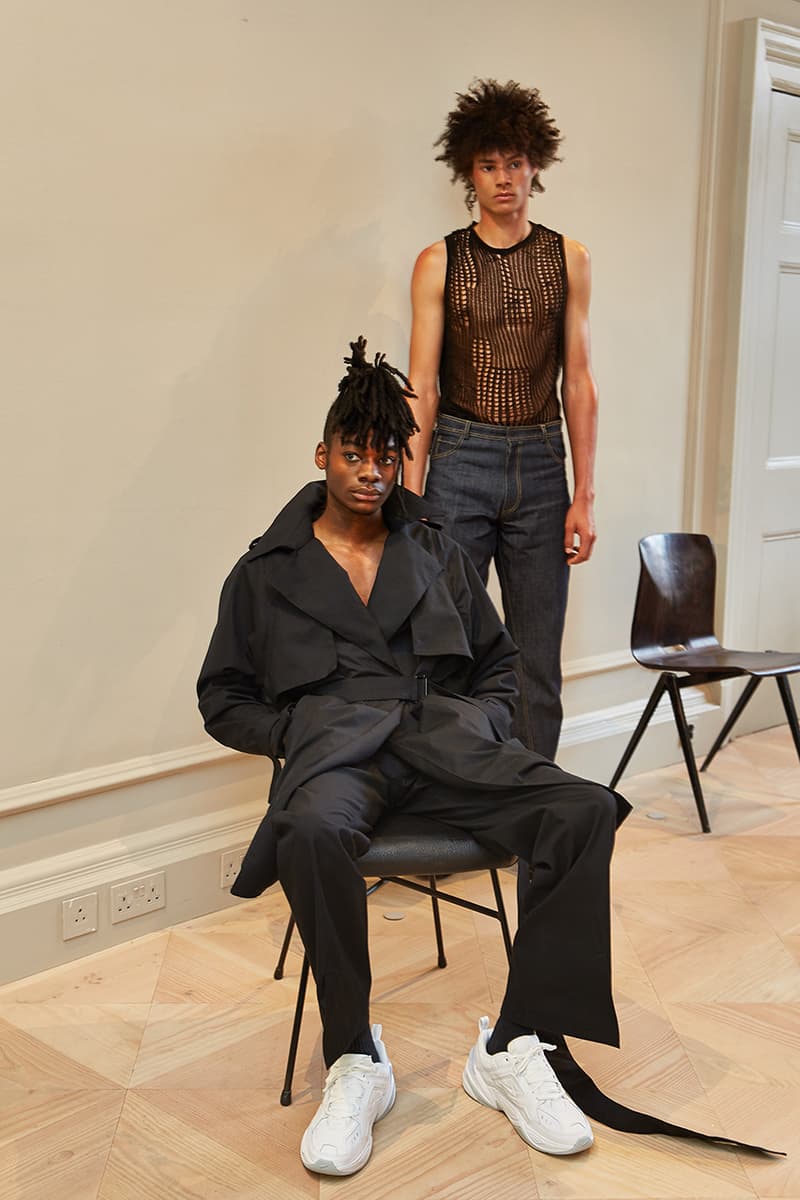Bianca Saunders "Unravelling" AW19 FW19 Fall Winter 2019 Autumn Collection Lookbook The Royal College of Art Graduate Designer Menswear Label London