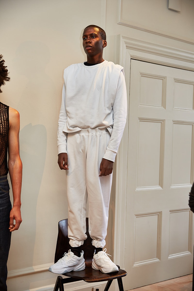 Bianca Saunders "Unravelling" AW19 FW19 Fall Winter 2019 Autumn Collection Lookbook The Royal College of Art Graduate Designer Menswear Label London