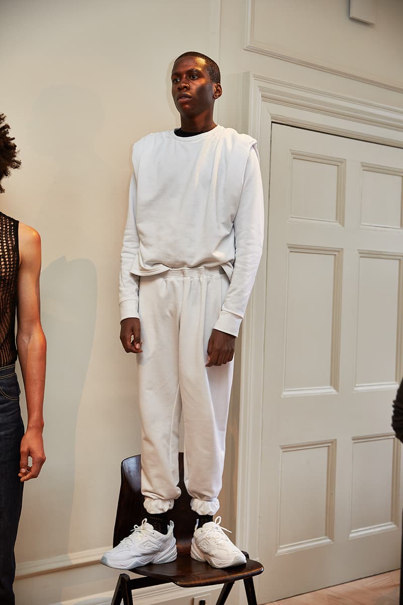 Bianca Saunders "Unravelling" AW19 FW19 Fall Winter 2019 Autumn Collection Lookbook The Royal College of Art Graduate Designer Menswear Label London