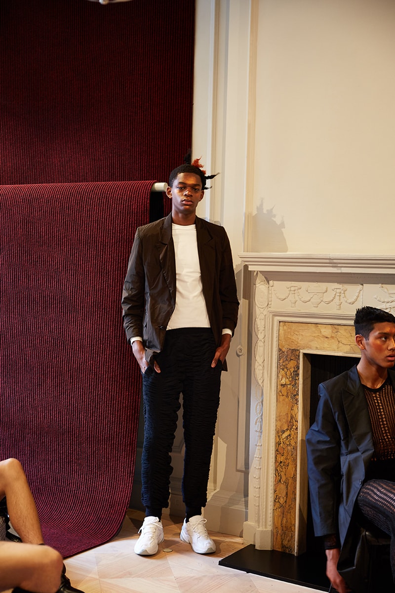 Bianca Saunders "Unravelling" AW19 FW19 Fall Winter 2019 Autumn Collection Lookbook The Royal College of Art Graduate Designer Menswear Label London