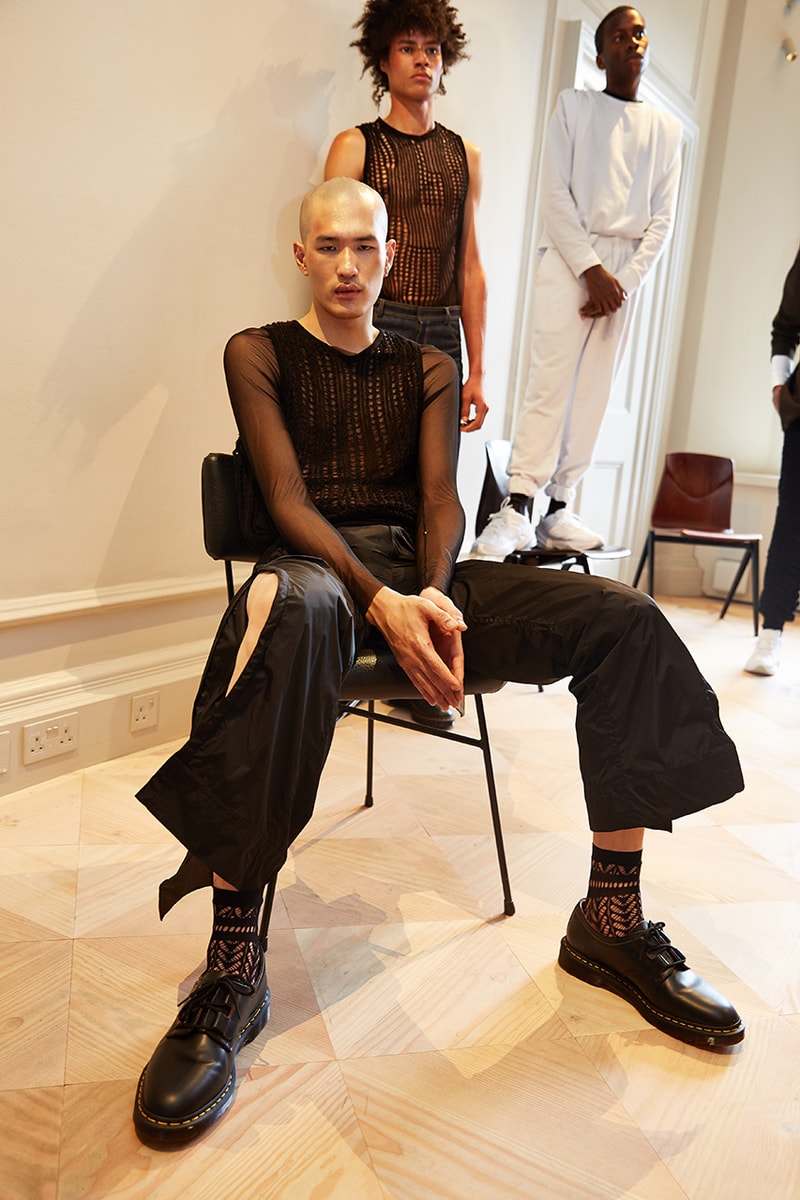 Bianca Saunders "Unravelling" AW19 FW19 Fall Winter 2019 Autumn Collection Lookbook The Royal College of Art Graduate Designer Menswear Label London